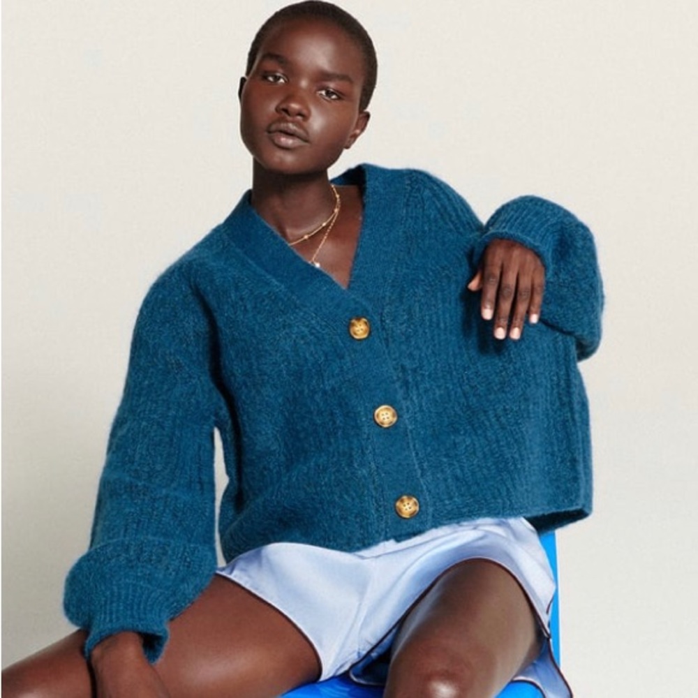 Zara oversized knit sweater | size S